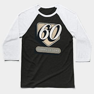 60th Birthday Quote - Forever Young Baseball T-Shirt